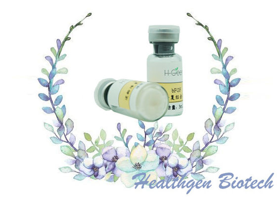 Weiße lyophilisierte Pulver bFGF Wachstumsfaktor-Reparatur schädigte Haut-Zellen 17KD menschliches FGF2