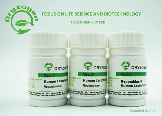 Größer als 95% Reinheits-Recombinant menschliches Laktoferrin Russetish lyophilisierte Pulver 80KD