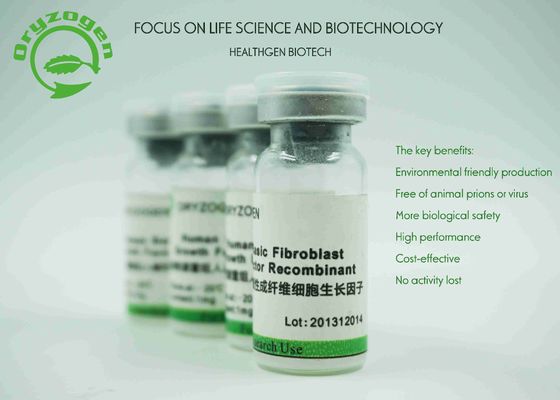 Größer als 95% Reinheit lyophilisierte menschlicher bFGF Wachstumsfaktor mit Mannit-Stabilisator