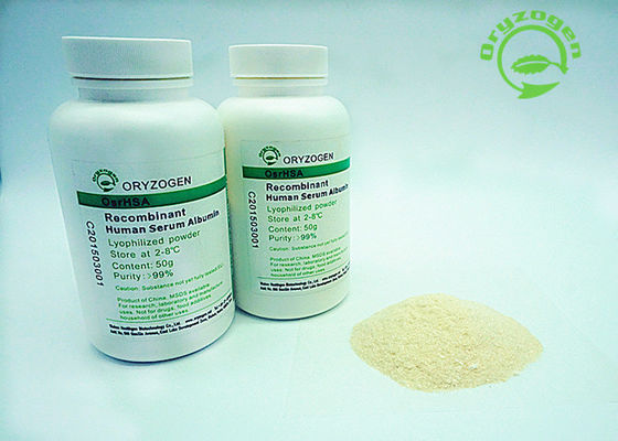 Recombinant 99% Reinheit HAT rHSA 66.5kD für industrielle biologische Reagenzien