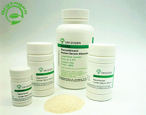 99% Reinheits-HAT Recombinant Serum-Albumin Pulver-niedriges Endotoxin lyophilisiert