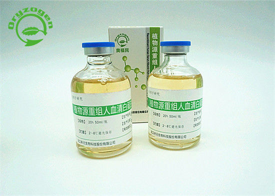 Recombinant Humanalbuminflüssigkeit Oryzogen OsrHSA als Stabilisator CAS No. 70024-90-7