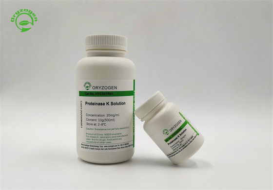 ISO-Zertifikat-Recombinant Proteinase K benutzt in DNA-Extraktion CAS 39450-01-6