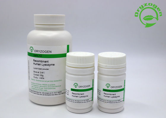 Diarrhöe-Behandlungs-Recombinant Lysozym Lyz lyophilisierte Pulver 50g